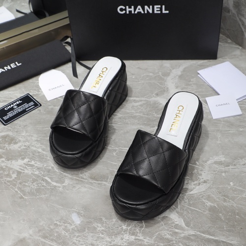 Replica Chanel Slippers For Women #1213883 $96.00 USD for Wholesale