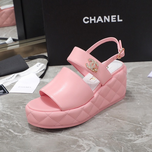 Replica Chanel Sandal For Women #1213885 $96.00 USD for Wholesale