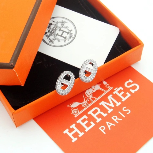 Hermes Earrings For Women #1213888 $25.00 USD, Wholesale Replica Hermes Earrings