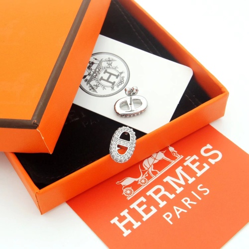 Replica Hermes Earrings For Women #1213888 $25.00 USD for Wholesale