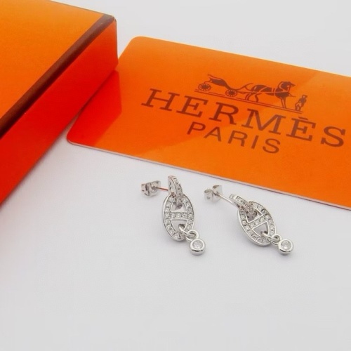 Hermes Earrings For Women #1213891 $25.00 USD, Wholesale Replica Hermes Earrings