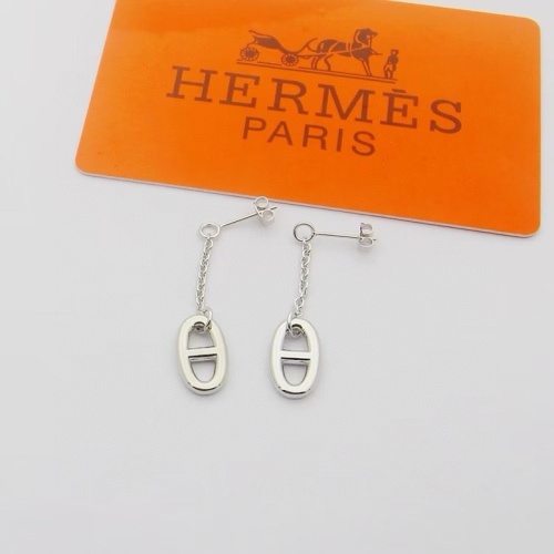 Hermes Earrings For Women #1213905 $25.00 USD, Wholesale Replica Hermes Earrings