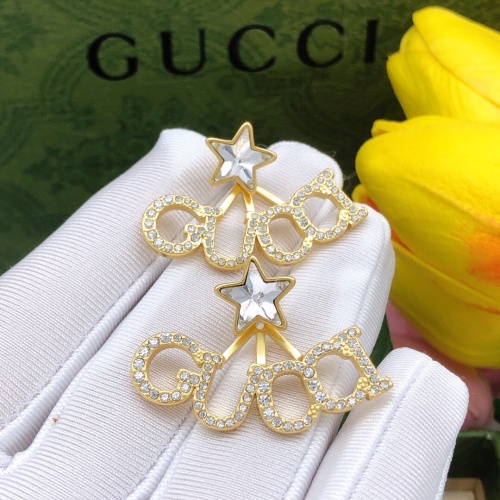 Replica Gucci Earrings For Women #1213917 $29.00 USD for Wholesale