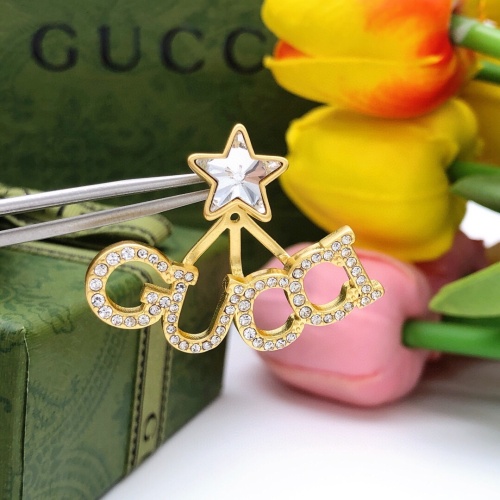 Replica Gucci Earrings For Women #1213917 $29.00 USD for Wholesale