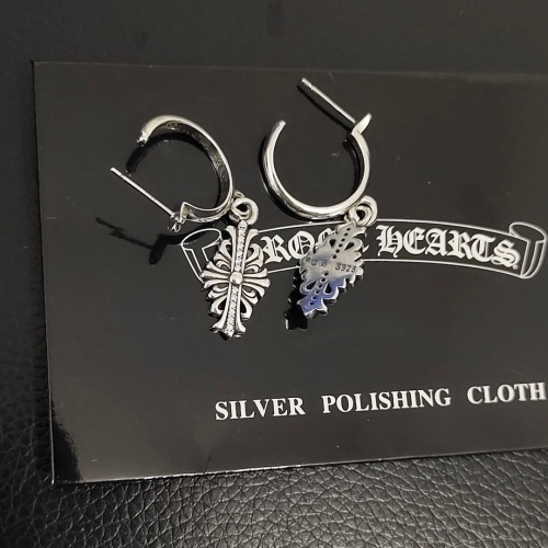 Chrome Hearts Earrings For Women #1213950 $42.00 USD, Wholesale Replica Chrome Hearts Earrings