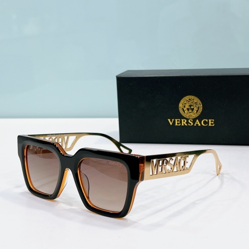 Versace AAA Quality Sunglasses #1213954 $56.00 USD, Wholesale Replica Versace AAA Quality Sunglasses