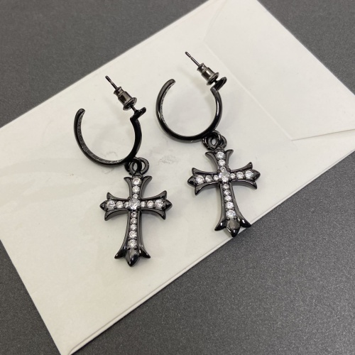 Chrome Hearts Earrings For Women #1214052 $34.00 USD, Wholesale Replica Chrome Hearts Earrings