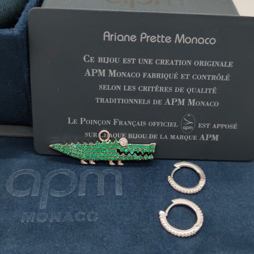 Replica Apm Monaco Earrings For Women #1214065 $29.00 USD for Wholesale