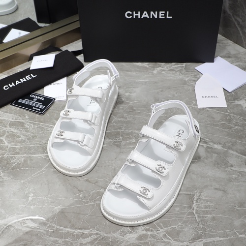 Replica Chanel Sandal For Women #1214083 $112.00 USD for Wholesale