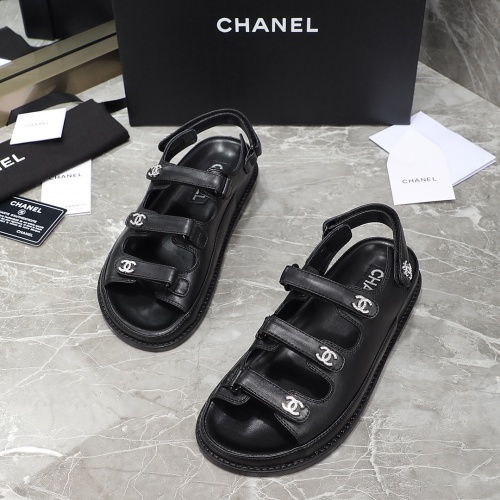 Replica Chanel Sandal For Women #1214084 $112.00 USD for Wholesale