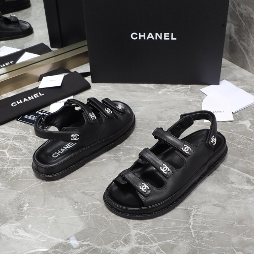 Replica Chanel Sandal For Women #1214084 $112.00 USD for Wholesale