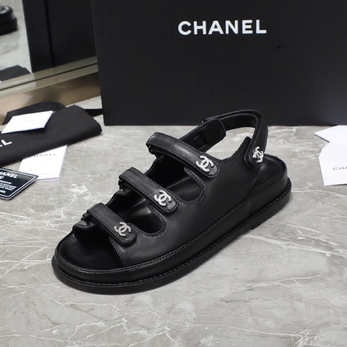 Replica Chanel Sandal For Women #1214084 $112.00 USD for Wholesale