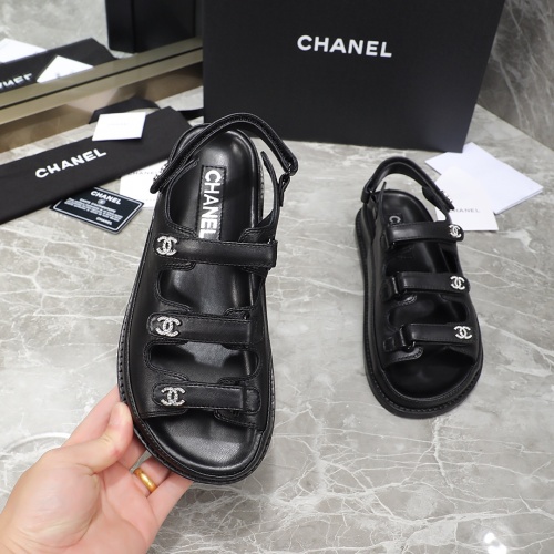 Replica Chanel Sandal For Women #1214084 $112.00 USD for Wholesale