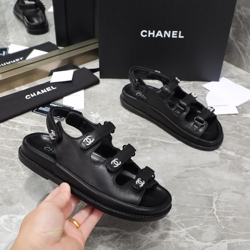 Replica Chanel Sandal For Women #1214084 $112.00 USD for Wholesale