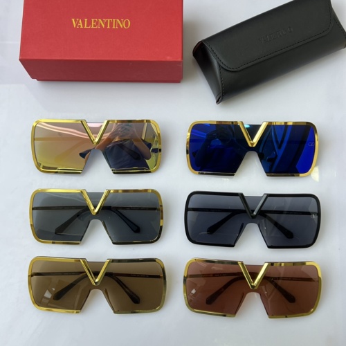 Replica Valentino AAA Quality Sunglasses #1214142 $60.00 USD for Wholesale