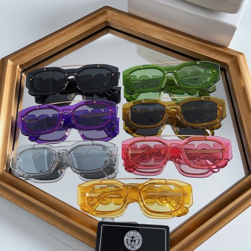 Replica Versace AAA Quality Sunglasses #1214181 $56.00 USD for Wholesale