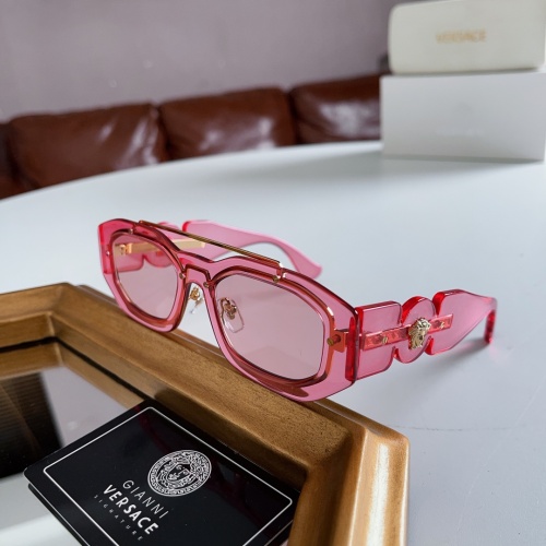 Versace AAA Quality Sunglasses #1214183 $56.00 USD, Wholesale Replica Versace AAA Quality Sunglasses