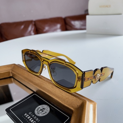 Versace AAA Quality Sunglasses #1214184 $56.00 USD, Wholesale Replica Versace AAA Quality Sunglasses