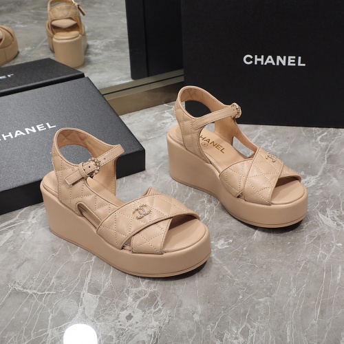 Replica Chanel Sandal For Women #1214193 $98.00 USD for Wholesale