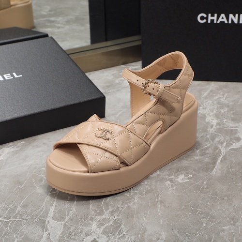 Replica Chanel Sandal For Women #1214193 $98.00 USD for Wholesale