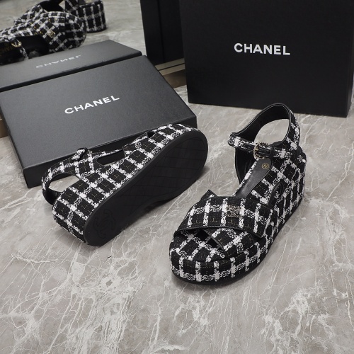 Replica Chanel Sandal For Women #1214195 $92.00 USD for Wholesale