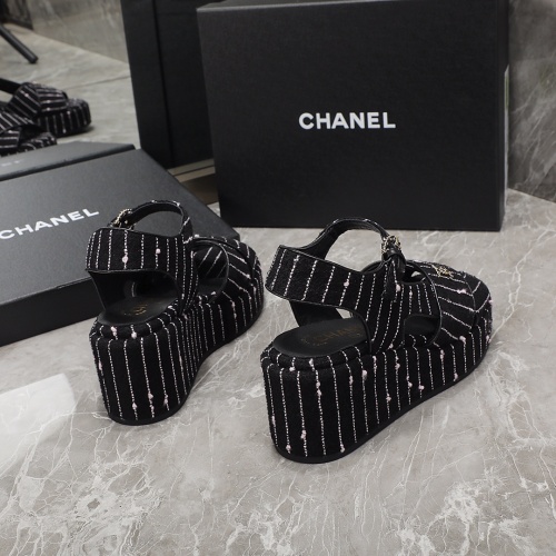 Replica Chanel Sandal For Women #1214196 $92.00 USD for Wholesale