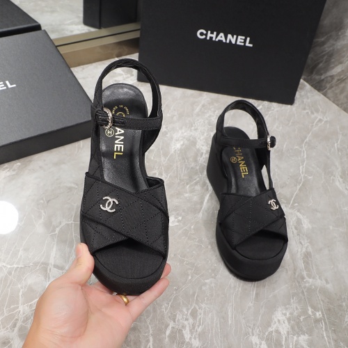 Replica Chanel Sandal For Women #1214197 $92.00 USD for Wholesale