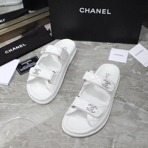 Replica Chanel Slippers For Women #1214198 $105.00 USD for Wholesale