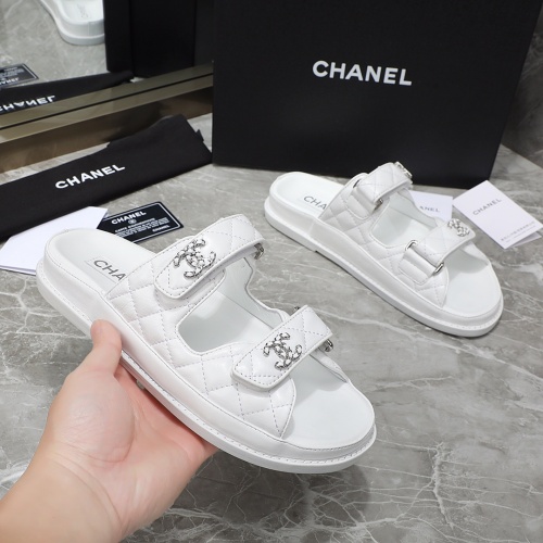 Replica Chanel Slippers For Women #1214198 $105.00 USD for Wholesale