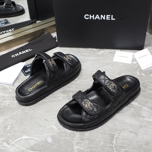 Replica Chanel Slippers For Women #1214199 $105.00 USD for Wholesale