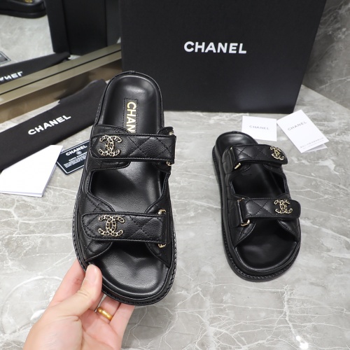 Replica Chanel Slippers For Women #1214199 $105.00 USD for Wholesale