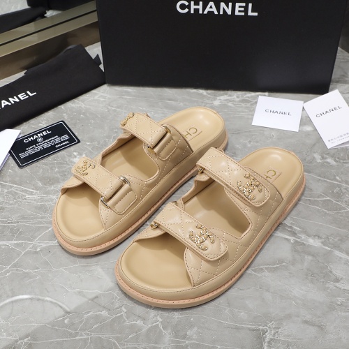 Chanel Slippers For Women #1214200 $105.00 USD, Wholesale Replica Chanel Slippers