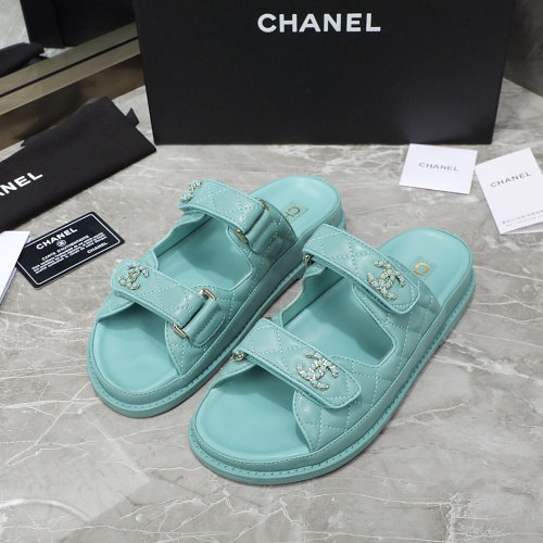 Chanel Slippers For Women #1214202 $105.00 USD, Wholesale Replica Chanel Slippers