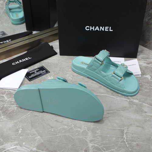 Replica Chanel Slippers For Women #1214202 $105.00 USD for Wholesale