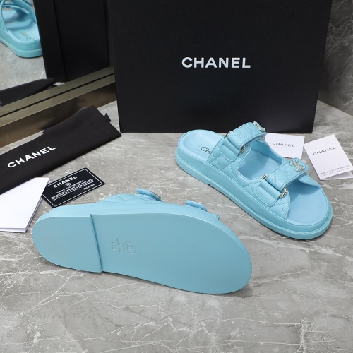 Replica Chanel Slippers For Women #1214203 $105.00 USD for Wholesale