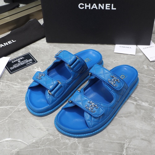 Chanel Slippers For Women #1214204 $105.00 USD, Wholesale Replica Chanel Slippers