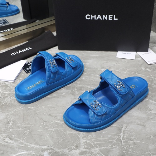 Replica Chanel Slippers For Women #1214204 $105.00 USD for Wholesale