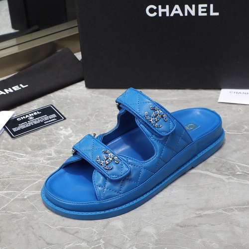 Replica Chanel Slippers For Women #1214204 $105.00 USD for Wholesale