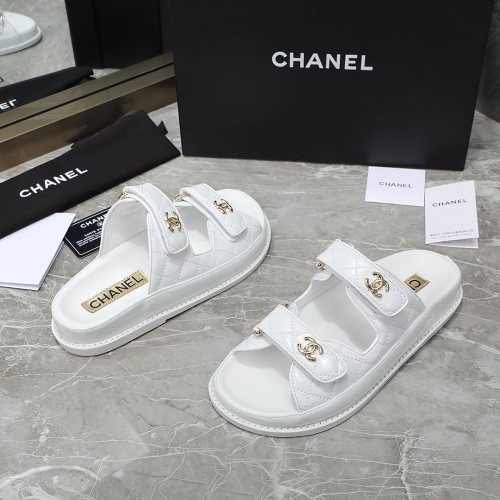 Replica Chanel Slippers For Women #1214205 $105.00 USD for Wholesale