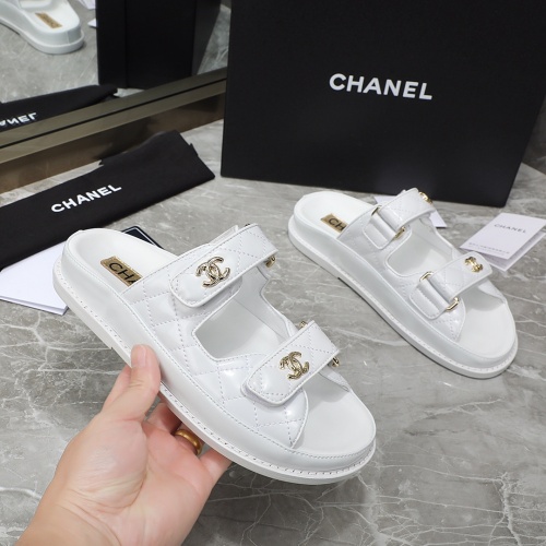 Replica Chanel Slippers For Women #1214205 $105.00 USD for Wholesale