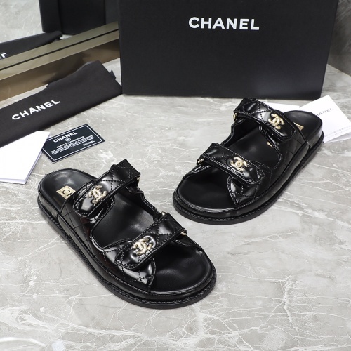 Replica Chanel Slippers For Women #1214206 $105.00 USD for Wholesale