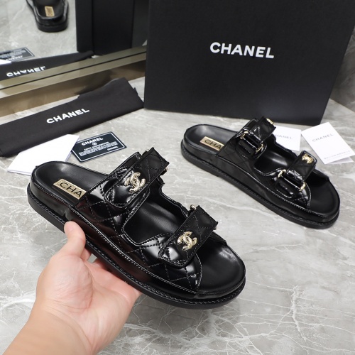 Replica Chanel Slippers For Women #1214206 $105.00 USD for Wholesale