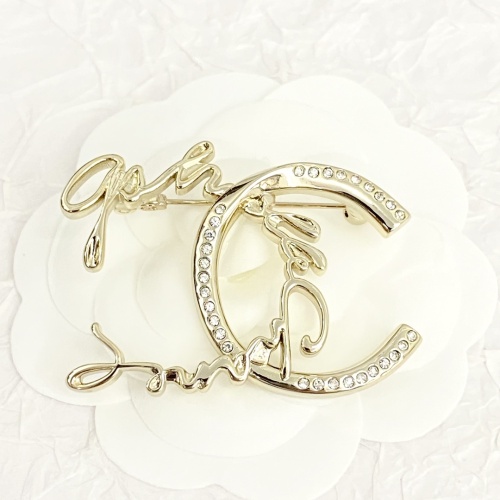 Chanel Brooches For Women #1214235 $32.00 USD, Wholesale Replica Chanel Brooches