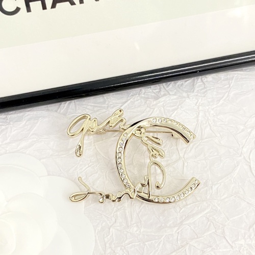 Replica Chanel Brooches For Women #1214235 $32.00 USD for Wholesale