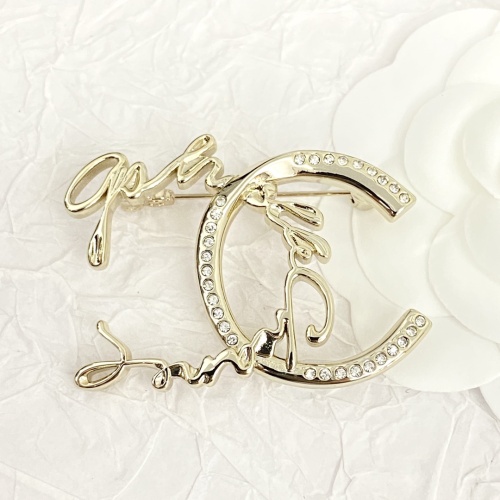 Replica Chanel Brooches For Women #1214235 $32.00 USD for Wholesale