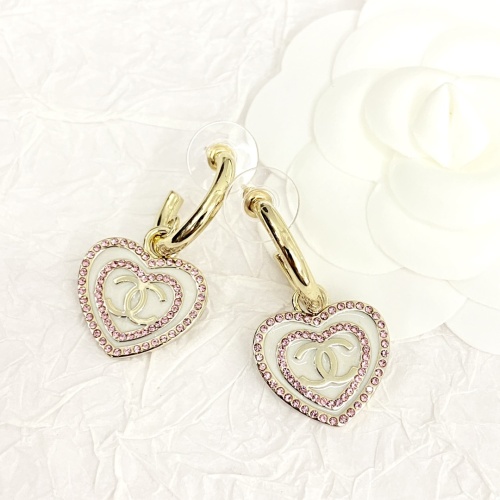 Replica Chanel Earrings For Women #1214256 $32.00 USD for Wholesale