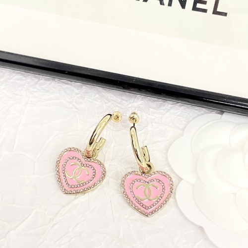 Replica Chanel Earrings For Women #1214257 $32.00 USD for Wholesale