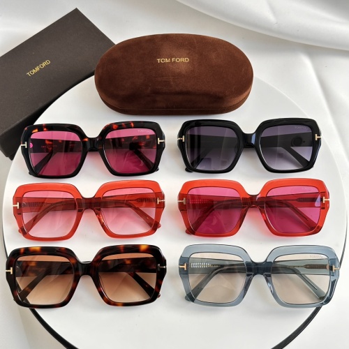 Replica Tom Ford AAA Quality Sunglasses #1214283 $45.00 USD for Wholesale