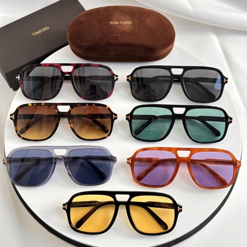 Replica Tom Ford AAA Quality Sunglasses #1214289 $45.00 USD for Wholesale