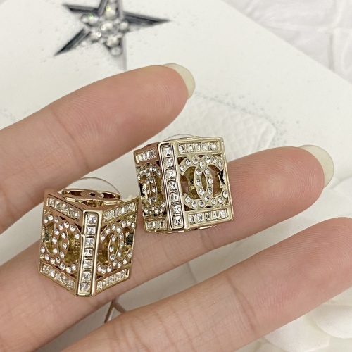 Replica Chanel Earrings For Women #1214357 $34.00 USD for Wholesale